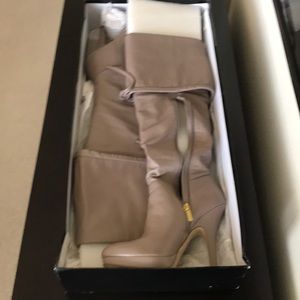 Nine West Boutique Over the Knee Leather Boots